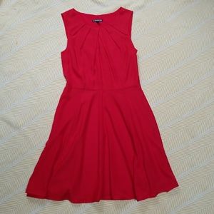 Express red dress